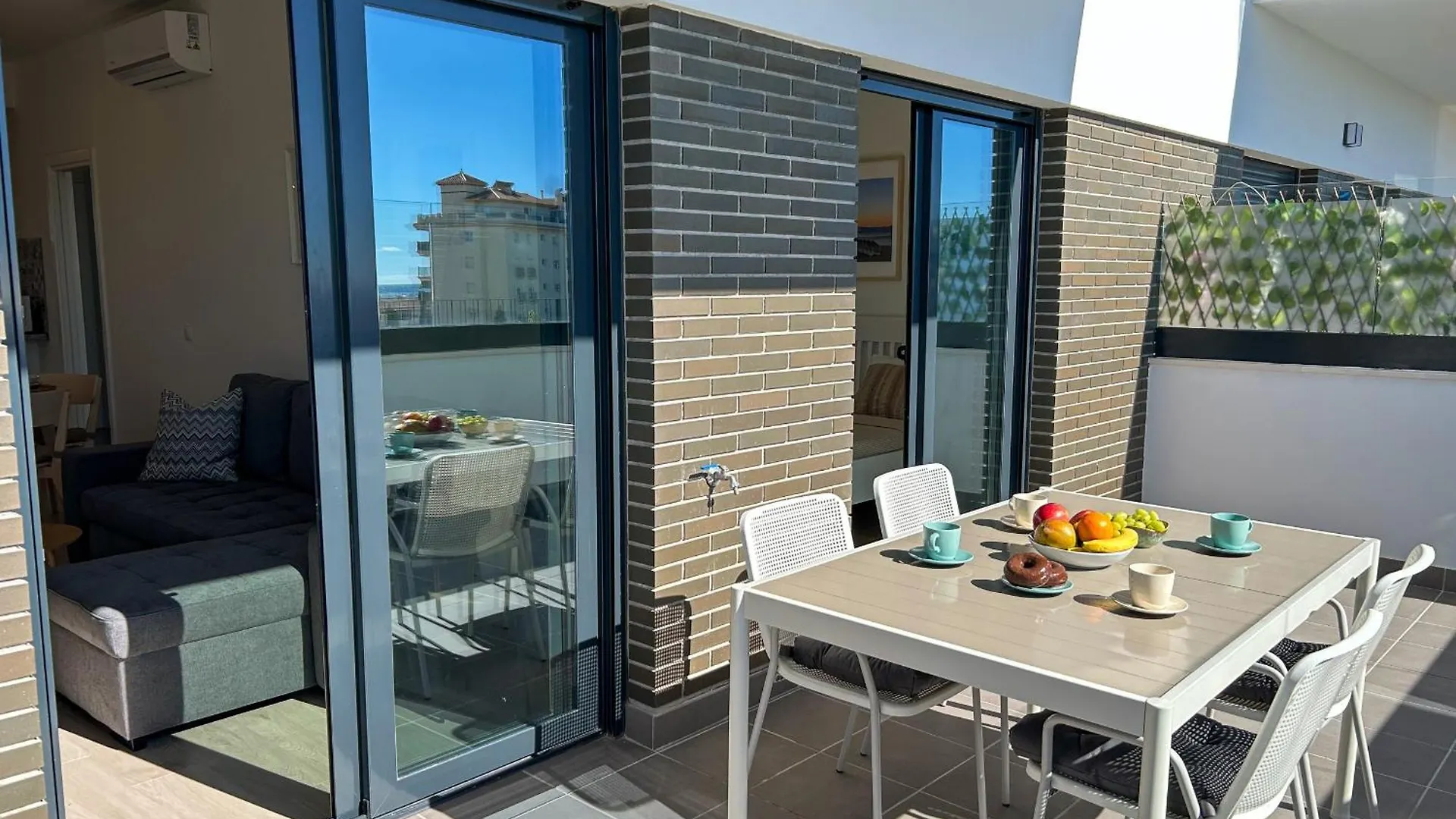 004 Orizon Apartment With Terrace And Sea View Альгарробо-Коста