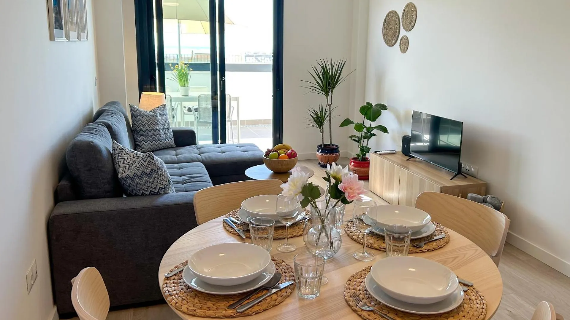 004 Orizon Apartment With Terrace And Sea View Альгарробо-Коста Испания